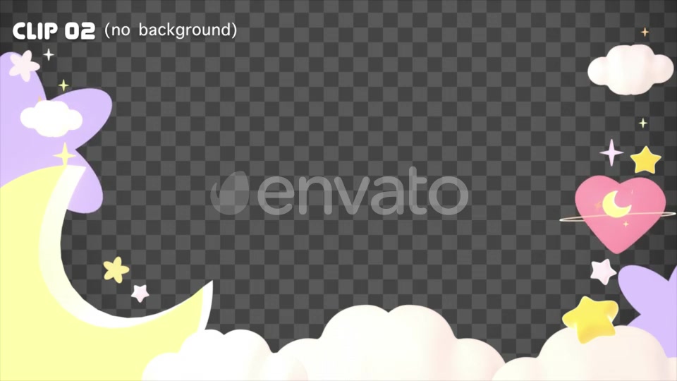Moon And Stars Videohive 24622807 Motion Graphics Image 6