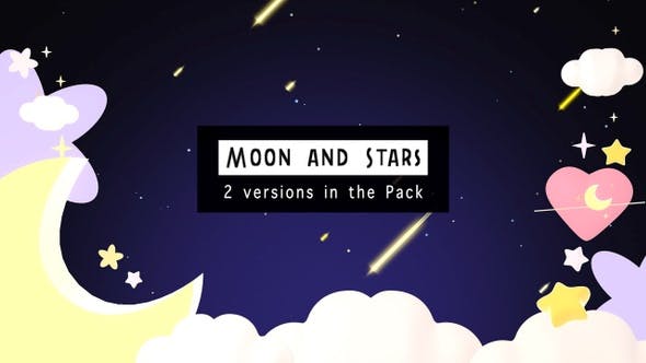Moon And Stars - Videohive 24622807 Download