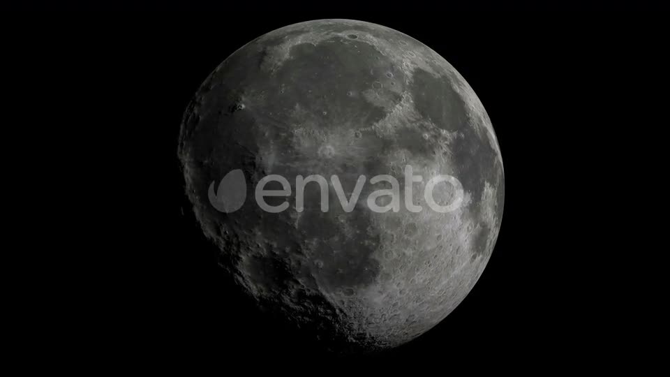 Moon In 4K Videohive 24065026 Motion Graphics Image 1