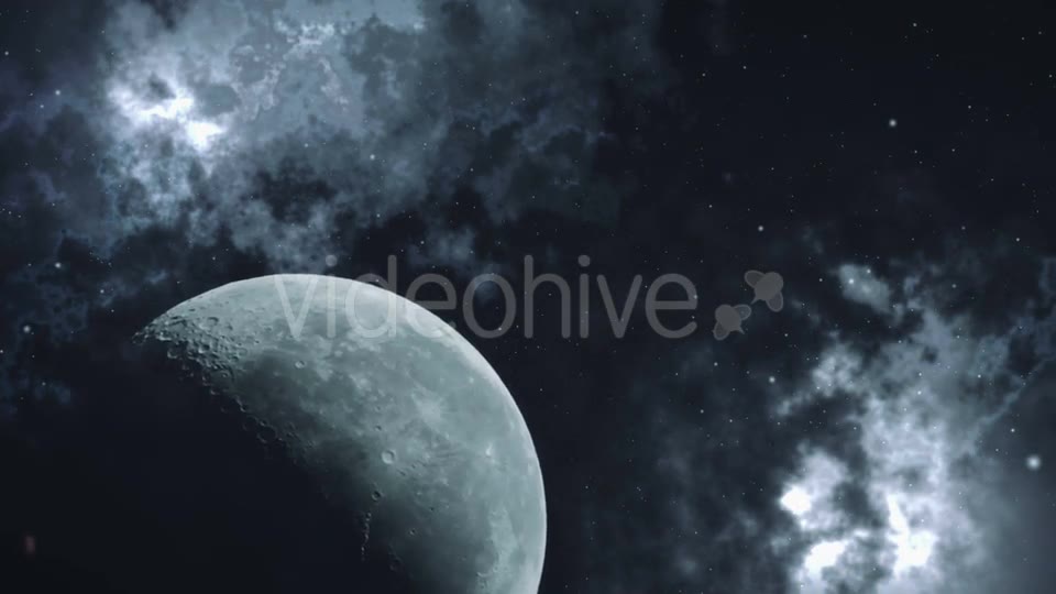 Moon In Cosmos Videohive 18118616 Motion Graphics Image 2