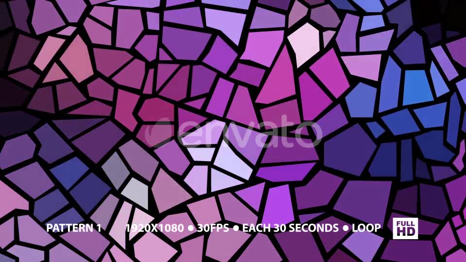 Mosaic Pattern Background Videohive 23717087 Motion Graphics Image 1