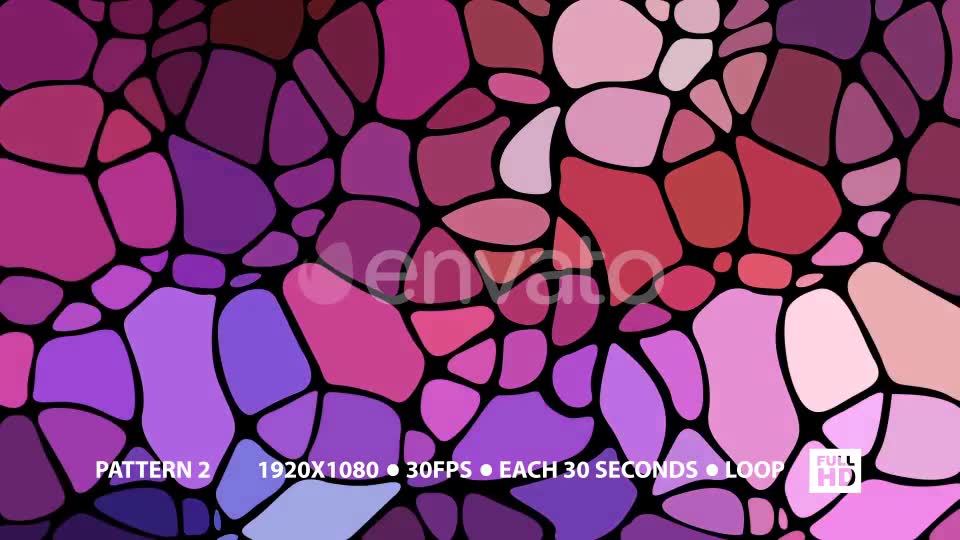 Mosaic Pattern Background Videohive 23717087 Motion Graphics Image 2