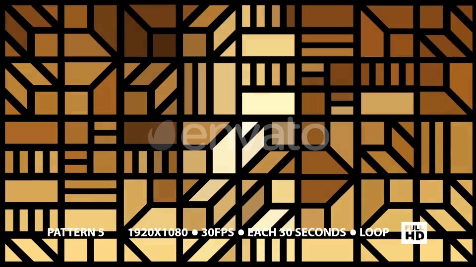 Mosaic Pattern Background Videohive 23717087 Motion Graphics Image 4