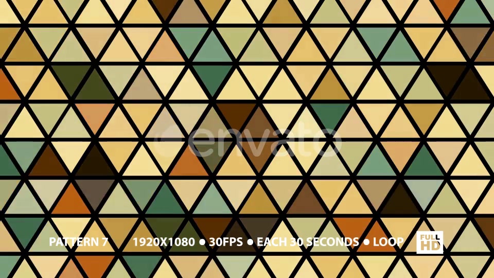 Mosaic Pattern Background Videohive 23717087 Motion Graphics Image 6