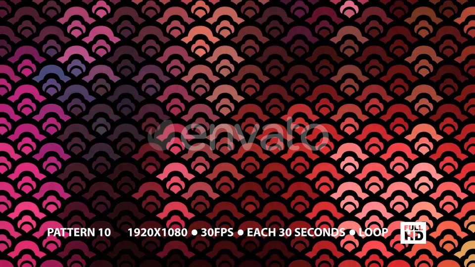 Mosaic Pattern Background Videohive 23717087 Motion Graphics Image 8