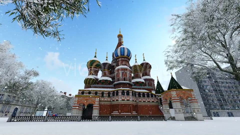 Moscow City and Snow Videohive 19456263 Motion Graphics Image 5