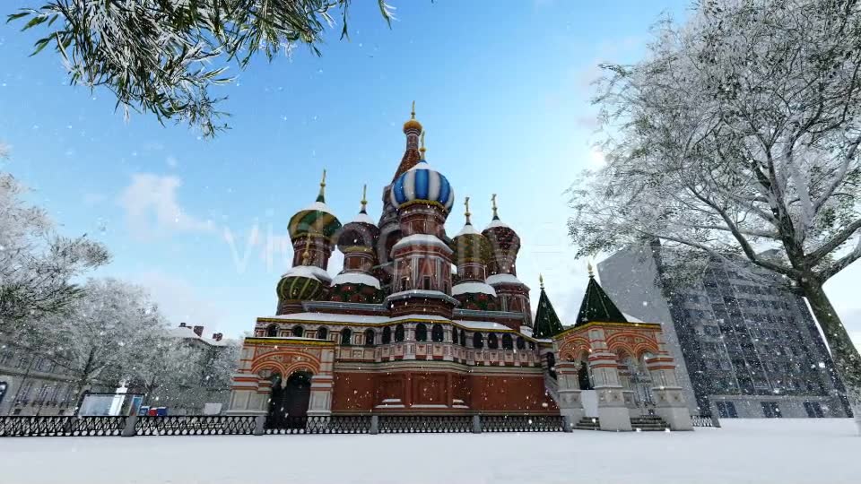 Moscow City and Snow Videohive 19456263 Motion Graphics Image 6