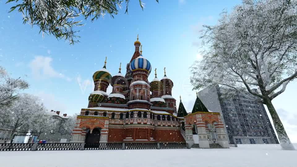Moscow City and Snow Videohive 19456263 Motion Graphics Image 7