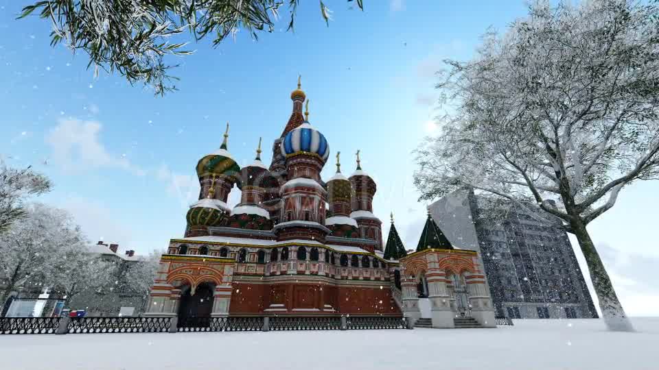 Moscow City and Snow Videohive 19456263 Motion Graphics Image 8