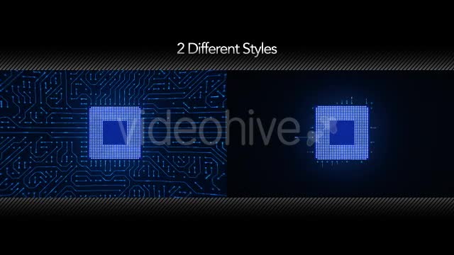 Motherboard CPU Circuits Videohive 19772992 Motion Graphics Image 1