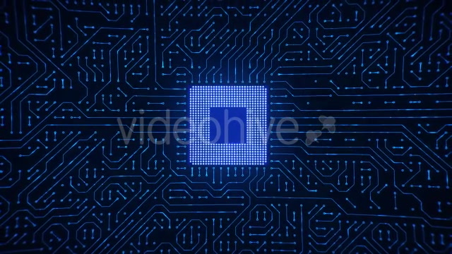 Motherboard CPU Circuits Videohive 19772992 Motion Graphics Image 10