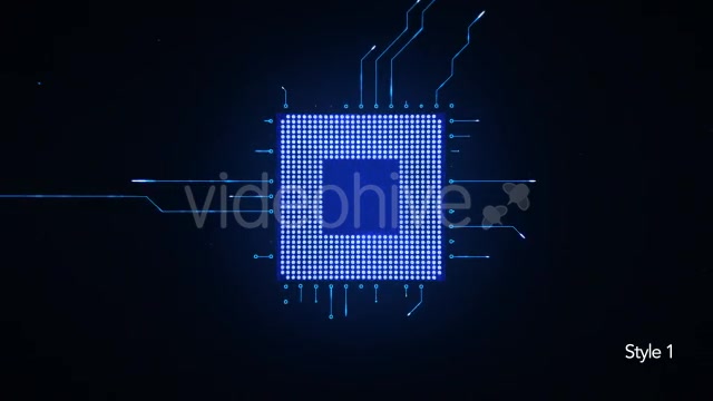 Motherboard CPU Circuits Videohive 19772992 Motion Graphics Image 3