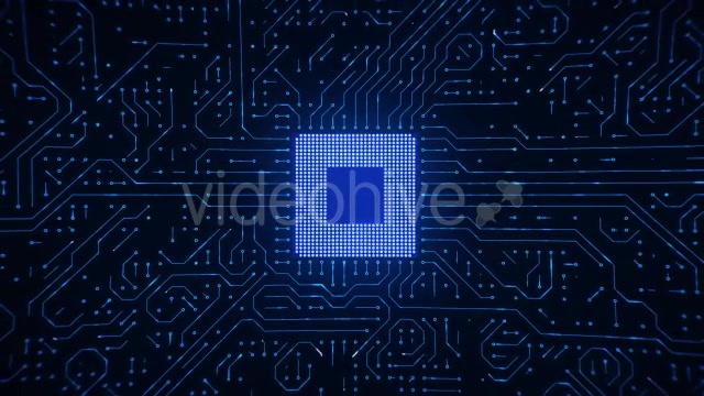 Motherboard CPU Circuits Videohive 19772992 Motion Graphics Image 5