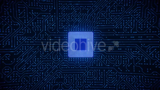 Motherboard CPU Circuits Videohive 19772992 Motion Graphics Image 6