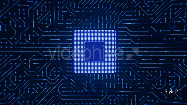 Motherboard CPU Circuits Videohive 19772992 Motion Graphics Image 8