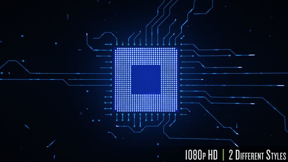 Motherboard CPU Circuits - 19772992 Videohive Download