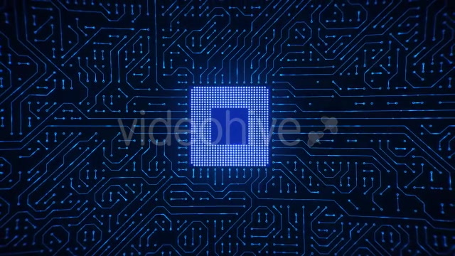 Motherboard CPU Circuits 4k Videohive 19773034 Motion Graphics Image 10