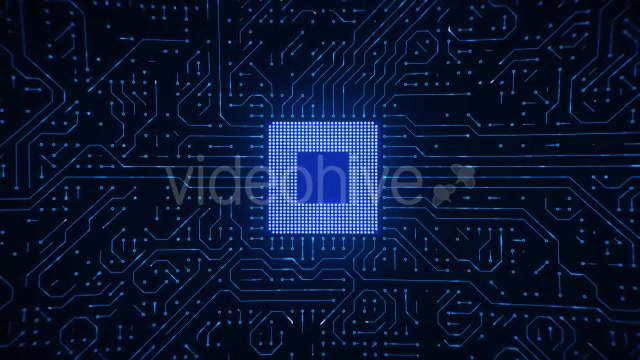 Motherboard CPU Circuits 4k Videohive 19773034 Motion Graphics Image 5