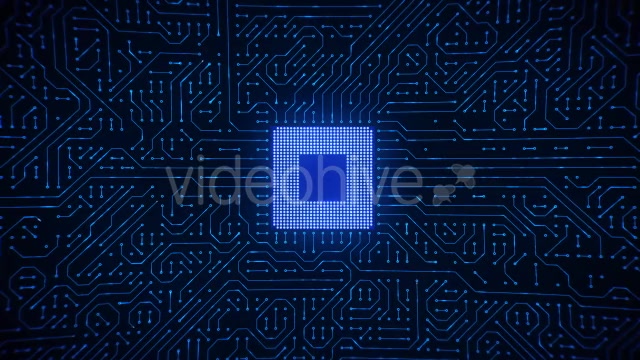 Motherboard CPU Circuits 4k Videohive 19773034 Motion Graphics Image 6