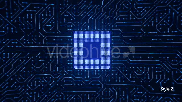 Motherboard CPU Circuits 4k Videohive 19773034 Motion Graphics Image 9