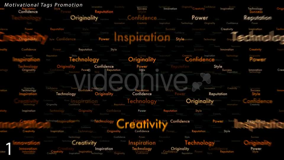 Motivational Tags Promo Videohive 9847098 Motion Graphics Image 1