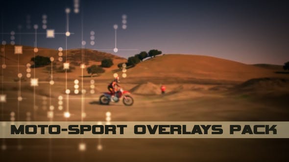 MotoSport Overlays Pack - Videohive Download 16121606