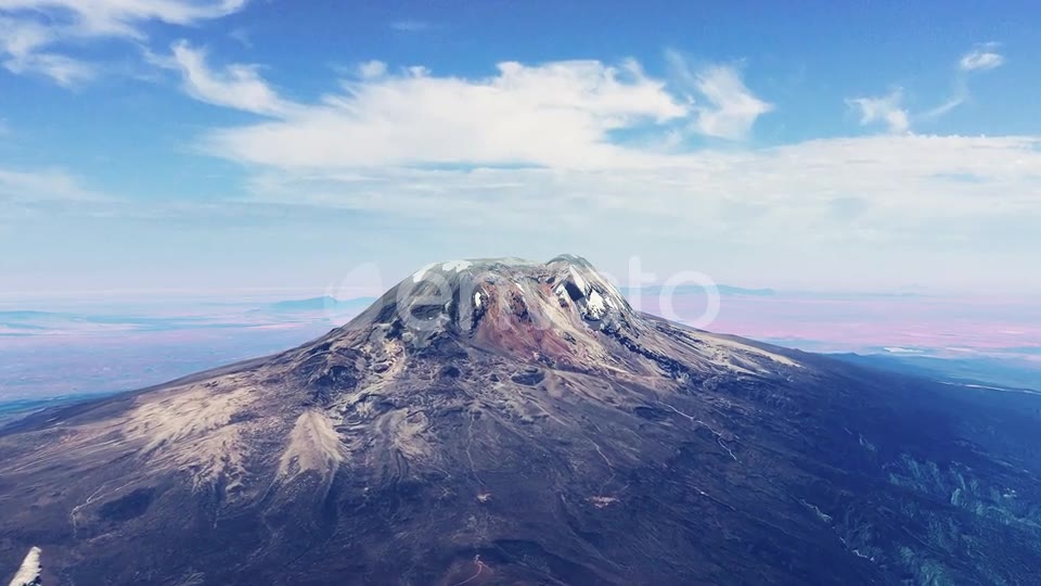Mount Kilimanjaro Aerial View Videohive 22888319 Motion Graphics Image 2