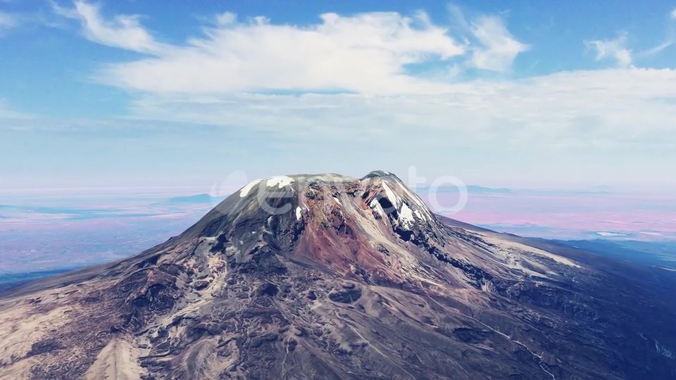 Mount Kilimanjaro Aerial View Videohive 22888319 Motion Graphics Image 5