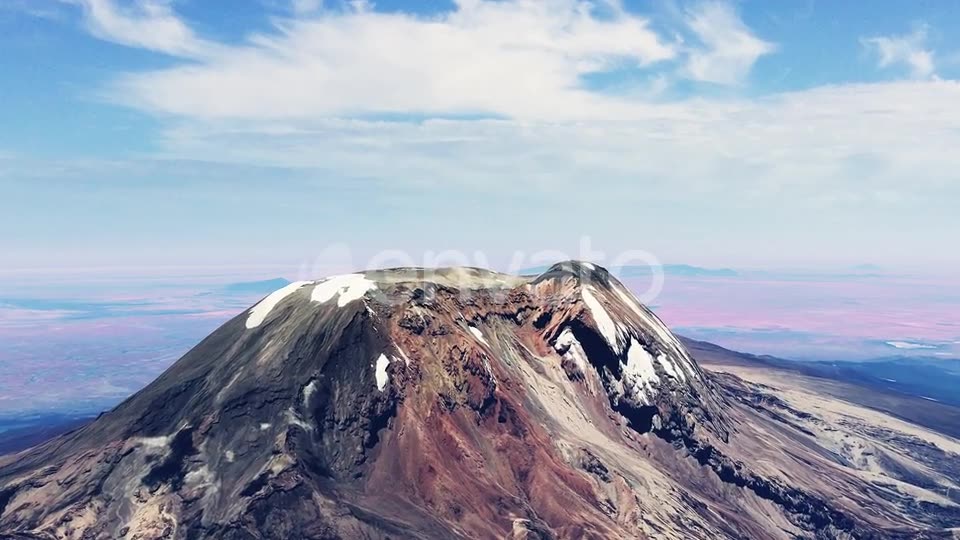 Mount Kilimanjaro Aerial View Videohive 22888319 Motion Graphics Image 8