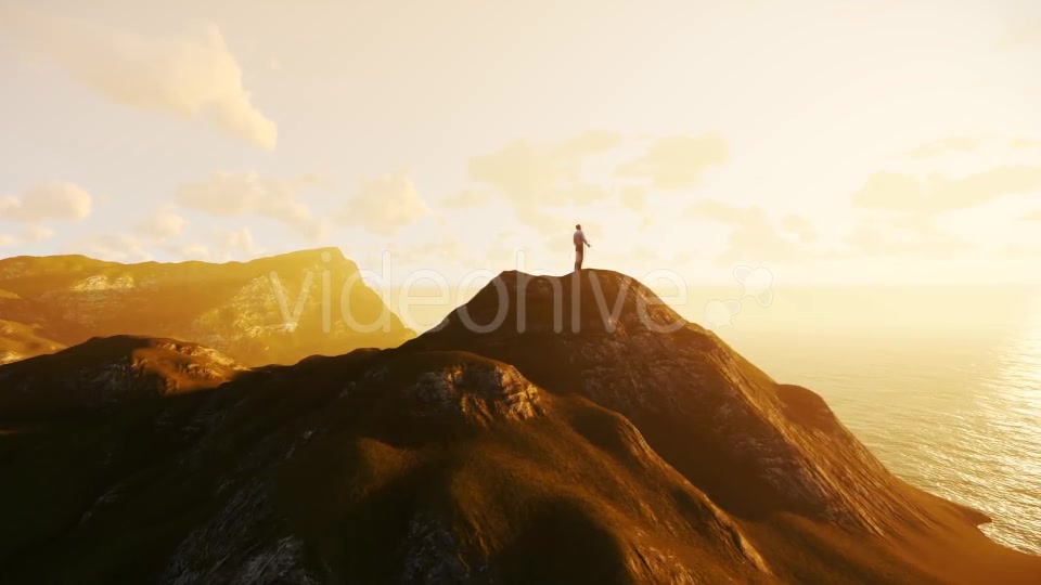 Mountain and Businessman Videohive 19295655 Motion Graphics Image 3