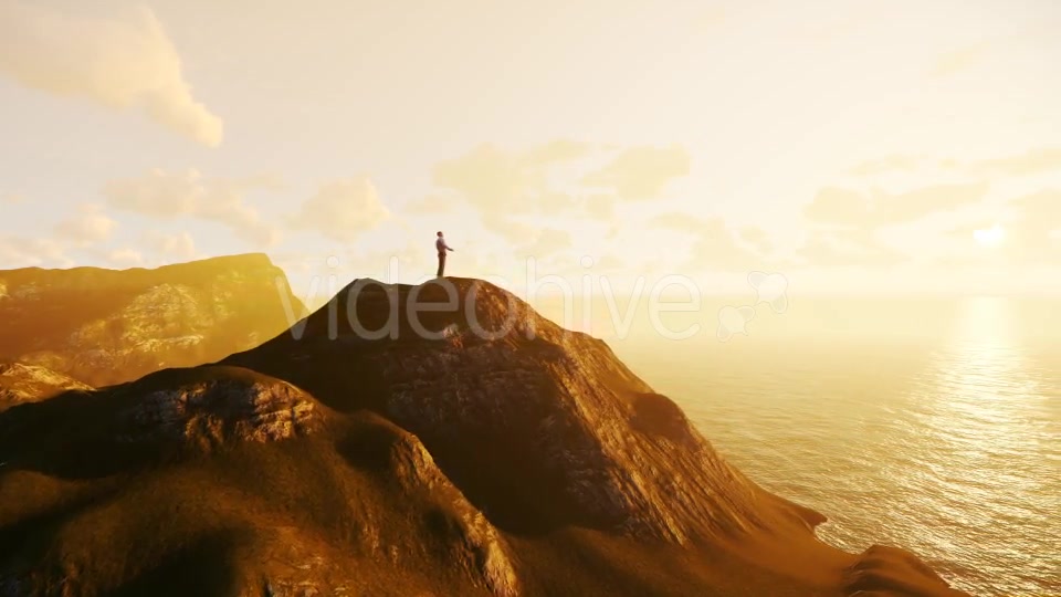 Mountain and Businessman Videohive 19295655 Motion Graphics Image 6