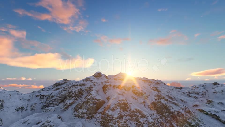 Mountain and Time lapse Sun Clouds Videohive 19285557 Motion Graphics Image 2