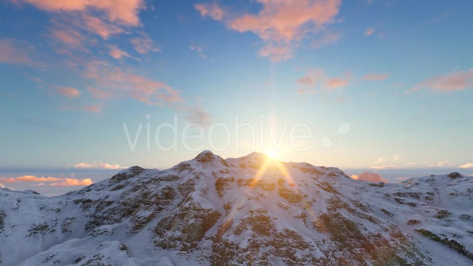 Mountain and Time lapse Sun Clouds Videohive 19285557 Motion Graphics Image 3