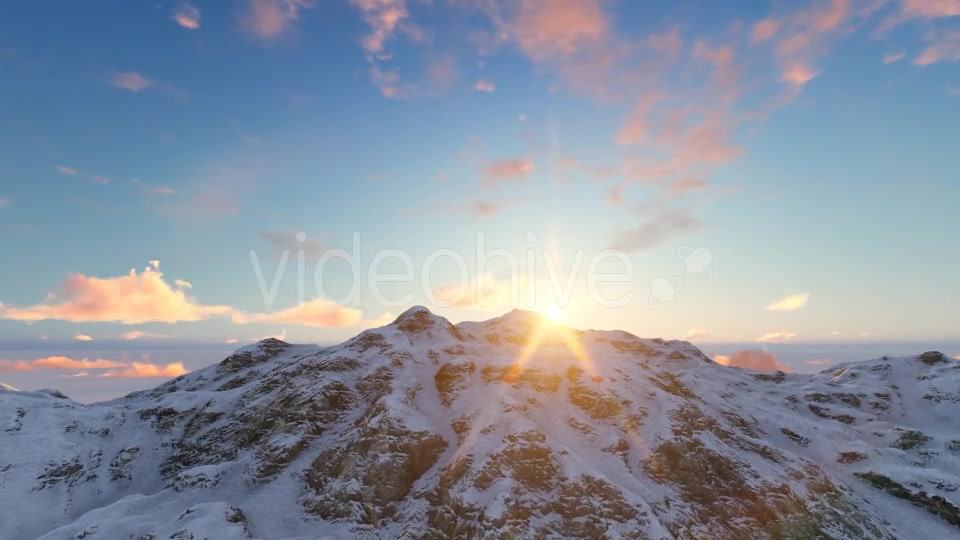 Mountain and Time lapse Sun Clouds Videohive 19285557 Motion Graphics Image 5