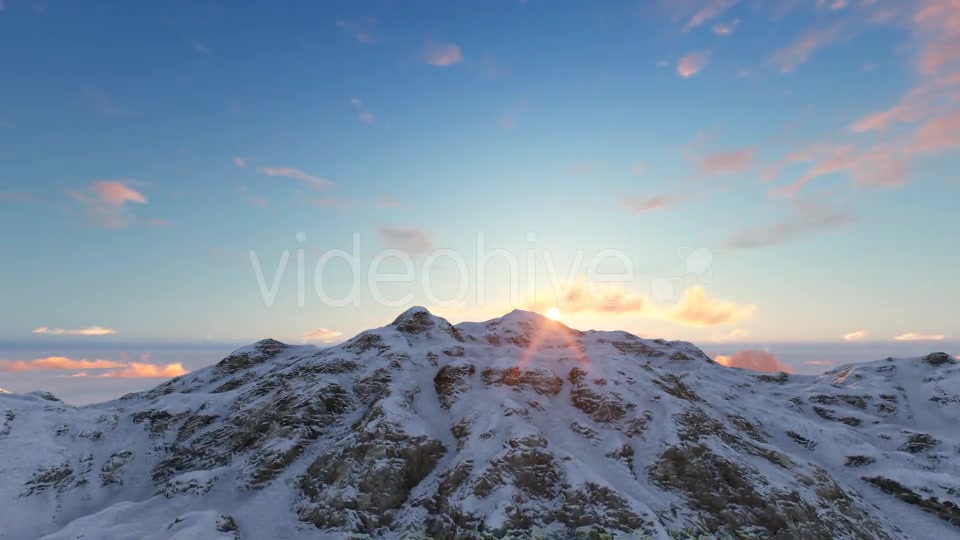 Mountain and Time lapse Sun Clouds Videohive 19285557 Motion Graphics Image 6