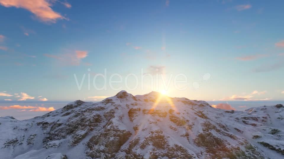 Mountain and Time lapse Sun Clouds Videohive 19285557 Motion Graphics Image 7