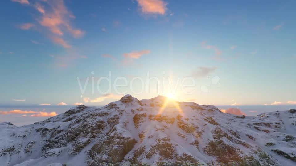 Mountain and Time lapse Sun Clouds Videohive 19285557 Motion Graphics Image 8