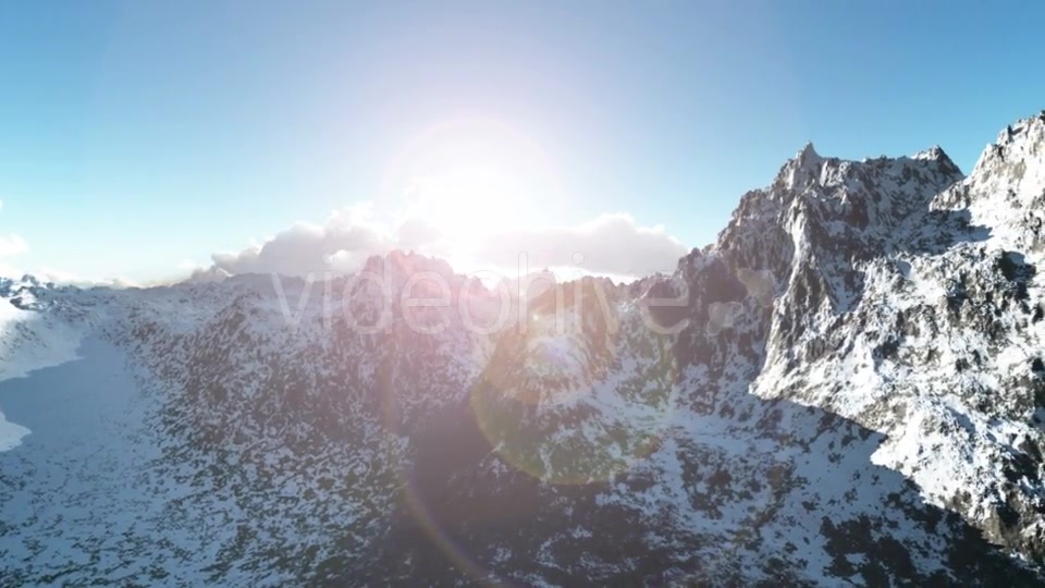 Mountains in Snow and Blue Sky Videohive 19397057 Motion Graphics Image 5