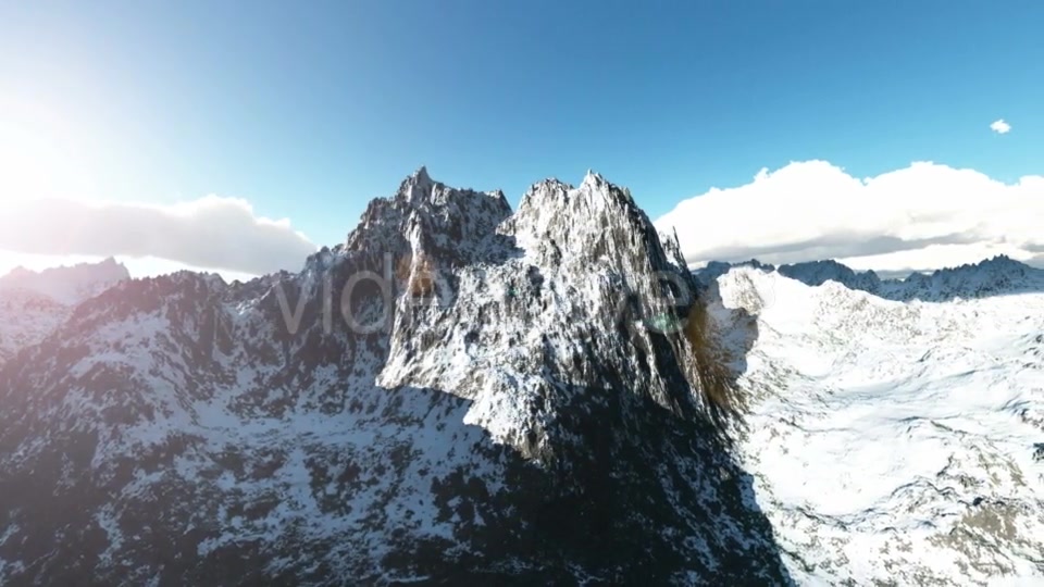 Mountains in Snow and Blue Sky Videohive 19397057 Motion Graphics Image 8