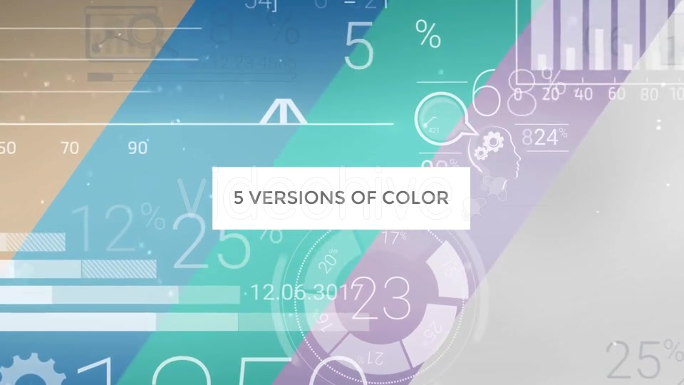 Movement Through The Abstract Elements Of Infographics Videohive 17799700 Motion Graphics Image 10