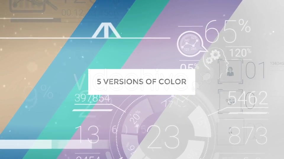 Movement Through The Abstract Elements Of Infographics Videohive 17799700 Motion Graphics Image 11