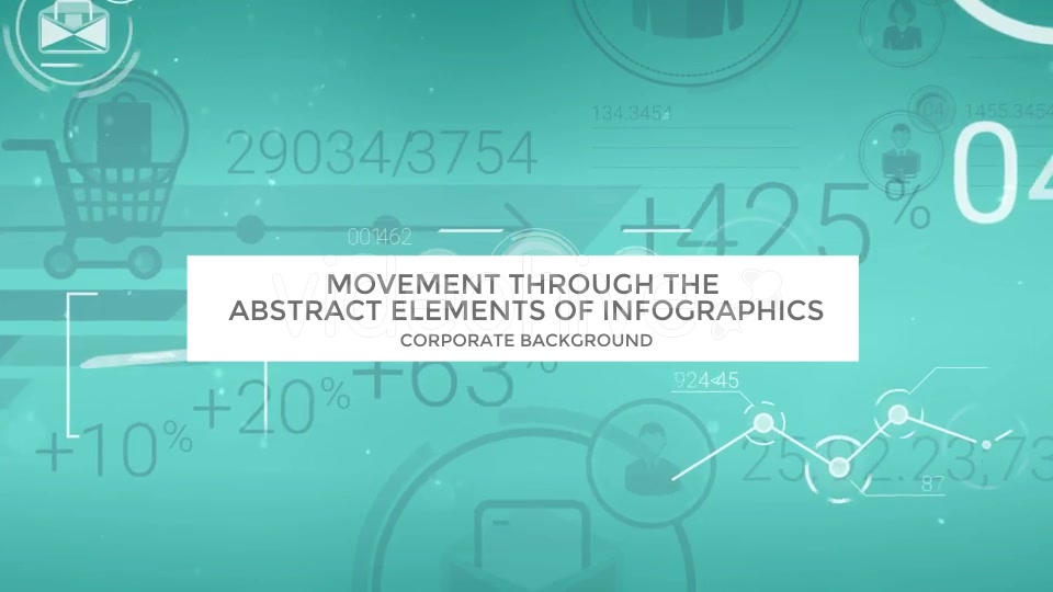 Movement Through The Abstract Elements Of Infographics Videohive 17799700 Motion Graphics Image 3