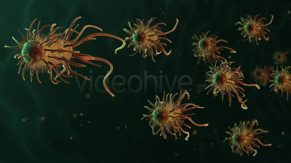 Moving Bacteria Videohive 19228826 Motion Graphics Image 8
