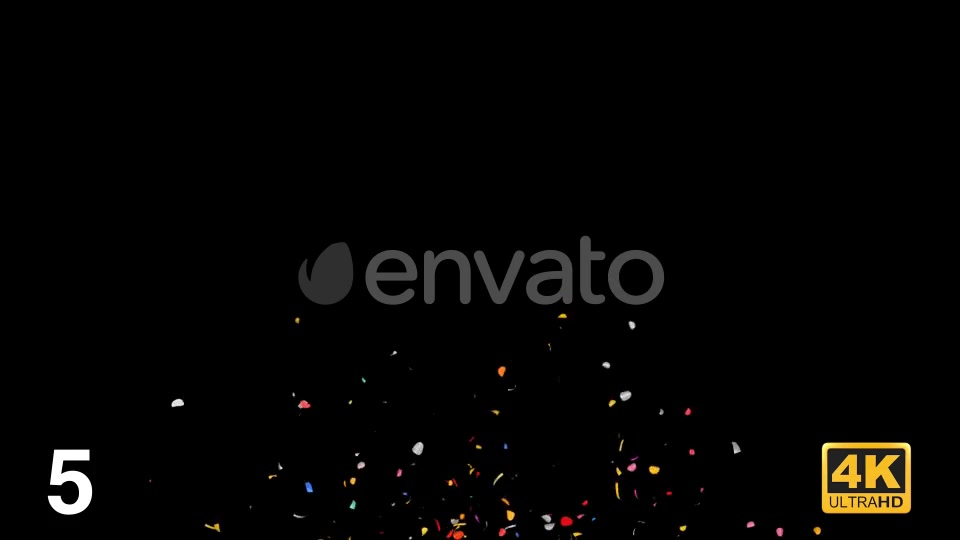 Multi Colored Confetti Explosions With Alpha Channel Videohive 24130726 Motion Graphics Image 11