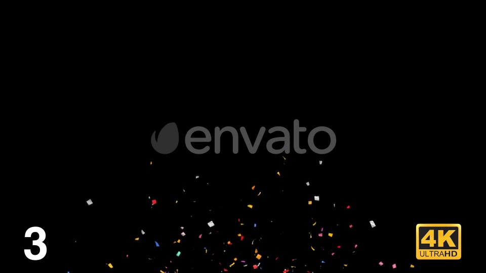 Multi Colored Confetti Explosions With Alpha Channel Videohive 24130726 Motion Graphics Image 7