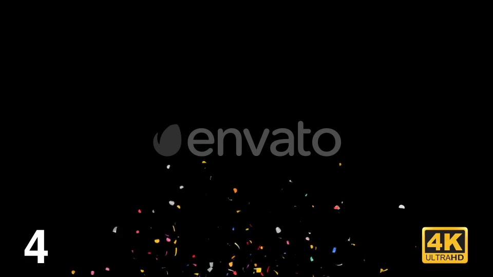 Multi Colored Confetti Explosions With Alpha Channel Videohive 24130726 Motion Graphics Image 9