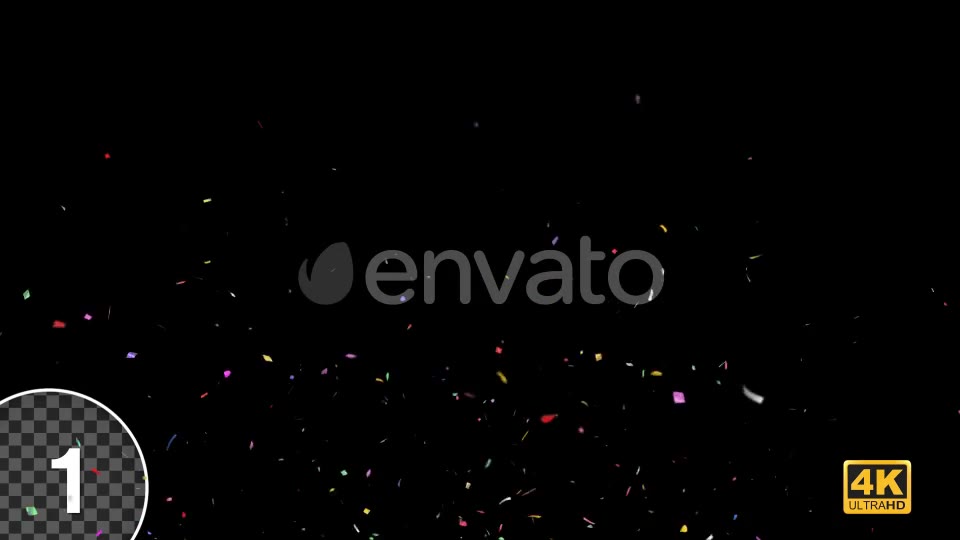 Multi Colored Confetti Party Popper Explosions With Alpha Channel Videohive 24154731 Motion Graphics Image 2