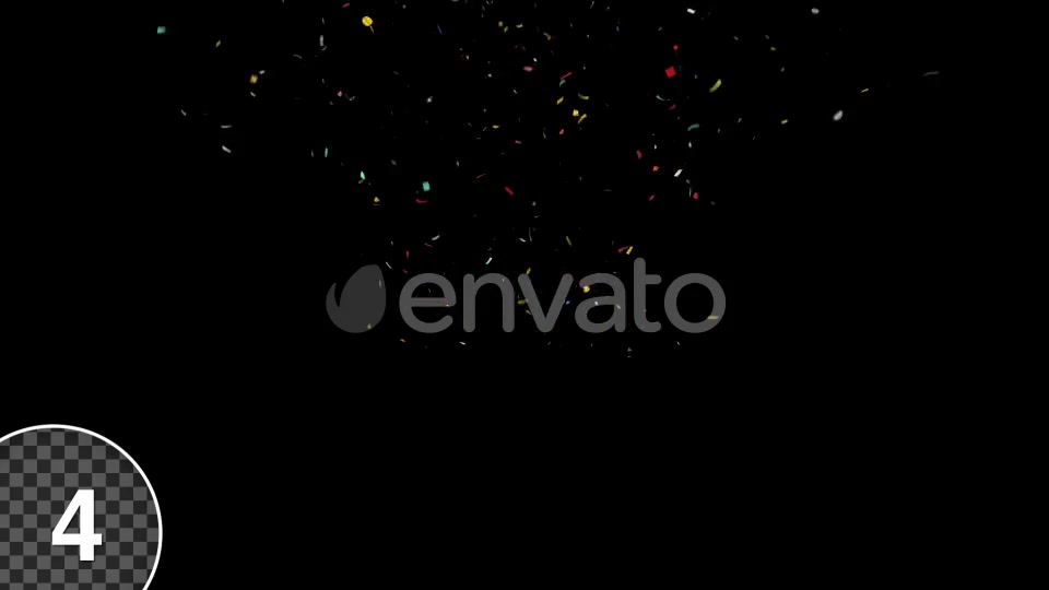 Multi Colored Confetti Party Popper Explosions With Alpha Channel Videohive 24154731 Motion Graphics Image 6
