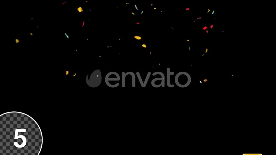 Multi Colored Confetti Party Popper Explosions With Alpha Channel Videohive 24154731 Motion Graphics Image 8