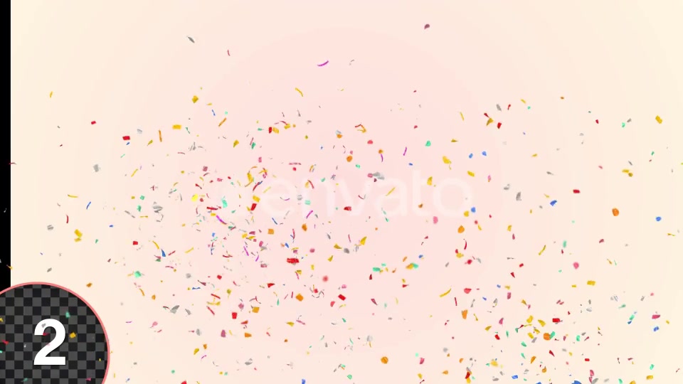 Multi Colored Popper Confetti Explosions Videohive 24133400 Motion Graphics Image 4